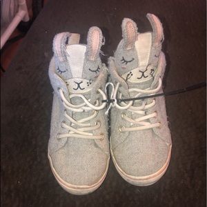 Little girls bunny shoes